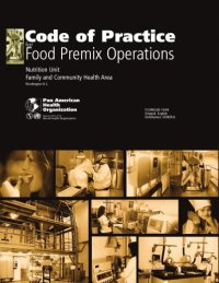 cover of the book Code of Practice for Food Premix Operations