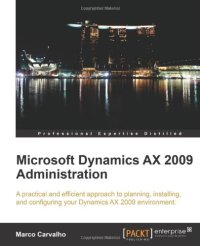 cover of the book Microsoft Dynamics AX 2009 Administration