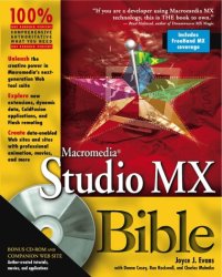 cover of the book Macromedia Studio MX Bible