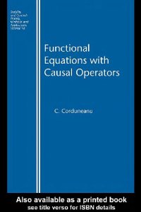 cover of the book Functional Equations with Causal Operators