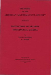 cover of the book Foundations of Relative Homological Algebra