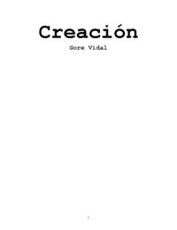 cover of the book Creación