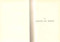 cover of the book Les langues du monde