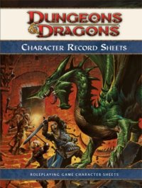 cover of the book Character Record Sheets (Dungeons & Dragons)