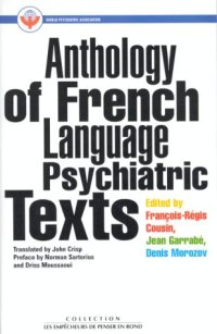 cover of the book Anthology of French Language Psychiatric Texts