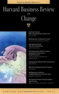 cover of the book Harvard Business Review on Change (Harvard Business Review Paperback Series)