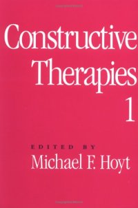 cover of the book Constructive Therapies: Volume 1