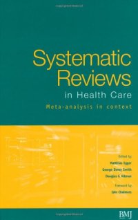 cover of the book Systematic Reviews in Health Care: Meta-Analysis in Context