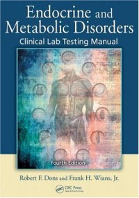 cover of the book Endocrine and Metabolic Disorders: Clinical Lab Testing Manual, Fourth Edition