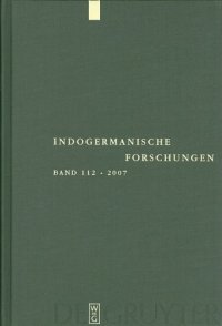 cover of the book Indogermanische Forschungen