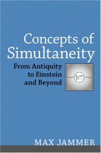 cover of the book Concepts of simultaneity: from antiquity to Einstein and beyond