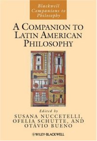 cover of the book A Companion to Latin American Philosophy