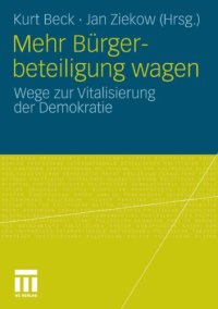 cover of the book Mehr Bürgerbeteiligung wagen: Wege zur Vitalisierung der Demokratie