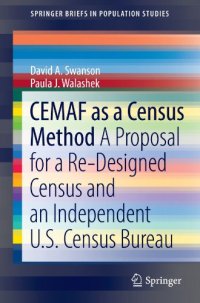 cover of the book CEMAF as a Census Method: A Proposal for a Re-Designed Census and An Independent U.S. Census Bureau