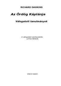 cover of the book Az Ördög Káplánja