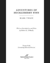 cover of the book Adventures of Huckleberry Finn (Barnes & Noble Classics Series)   