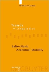 cover of the book Balto-Slavic accentual mobility