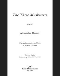 cover of the book Three Musketeers (Barnes & Noble Classics Series)   