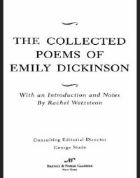 cover of the book The Collected Poems of Emily Dickinson (Barnes & Noble Classics Series)   