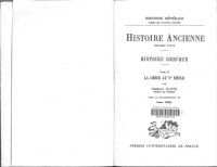 cover of the book Histoire Grecque, Tome II: La Grèce au Ve Siècle