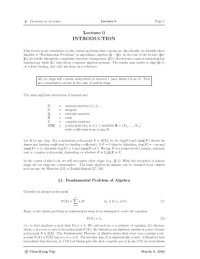 cover of the book Fundamental problems of algorithmic algebra (draft)