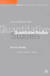 cover of the book Computational and Quantitative Studies (Collected Works M. A. K. Halliday)