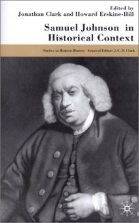 cover of the book Samuel Johnson in Historical Context (Studies in Modern History)