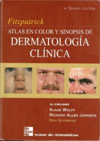 cover of the book Fitzpatrick : atlas en color y sinopsis de dermatología