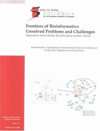 cover of the book Frontiers of Bioinformatics: Unsolved Problems And Challenges