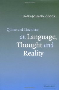 cover of the book Quine and Davidson on Language, Thought and Reality