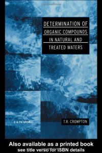 cover of the book Determination of Organic Compounds in Natural and Treated Waters