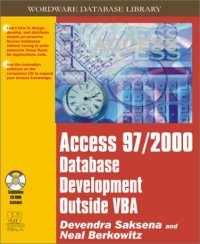 cover of the book Access 97 2000 Database Development Outside VBA