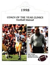 cover of the book Coach of the Year Football Manual (Coach of the Year Clinies Football Manuals)