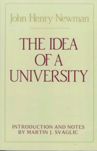 cover of the book Idea Of A University: Philosophy (Notre Dame Series in the Great Books)