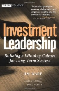 cover of the book Investment Leadership: Building a Winning Culture for Long-Term Success (Wiley Finance)