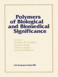 cover of the book Polymers of Biological and Biomedical Significance