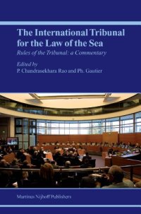 cover of the book The Rules of the International Tribunal for the Law of the Sea: A Commentary