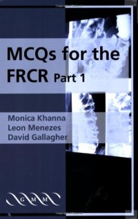 cover of the book MCQs for the FRCR, Part 1