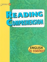 cover of the book Reading Comprehension (English in Context)