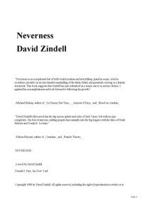 cover of the book Neverness