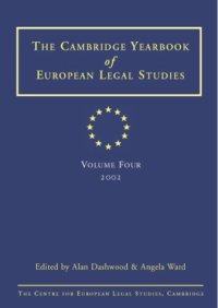 cover of the book Cambridge Yearbook of European Legal Studies. Volume 03, 2000