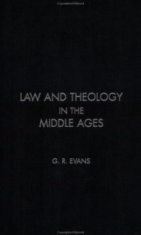 cover of the book Law and Theology in the Middle Ages