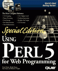 cover of the book Special Edition Using PERL 5 for Web Programming