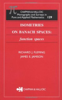 cover of the book Isometrics on Banach Spaces