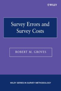 cover of the book Survey Errors and Survey Costs