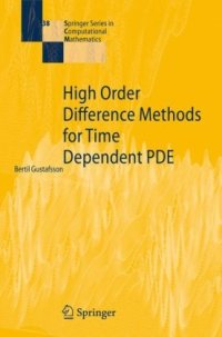 cover of the book High Order Difference Methods for Time Dependent PDE