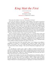 cover of the book King Matt the First