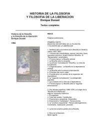 cover of the book Historia de Filosofía y Filosofía de la Liberación