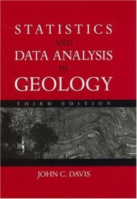 cover of the book Statistics and Data Analysis in Geology (3rd edition)