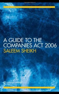 cover of the book A Practical Guide to The Companies Act 2006